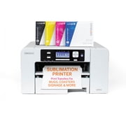 Sawgrass SG500 Sublimation Printer Bundle, SubliJet 31mL UHD Inks and TruePix Sublimation Paper, Wi-Fi Enabled