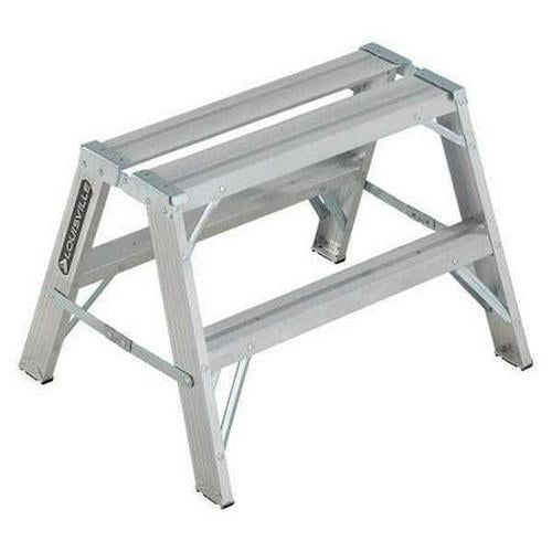 Sawhorse Ladder, Aluminum, 33-1/4  W, 25  H