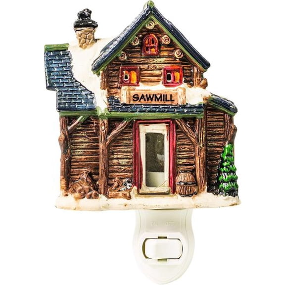 Sawmill Porcelain Night Light