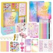 Sawnfay DIY Journal Kit for Girls - Teen Tween Girl Gifts Trendy Stuff,Scrapbook Supplies Stationery Set, Art Crafts Kit, Christmas Stocking Stuffers, Ideal Gifts for 8-14 Year Old Girl