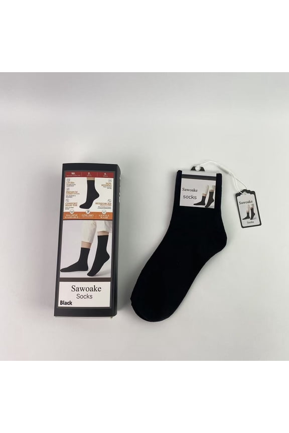 Socks,Sock Unisex Bamboo Rayon Socks Super Soft Black Crew Socks