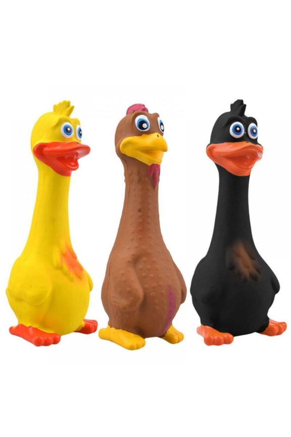 Squeaky Latex Dog Toys for Puppies, Funny Small Dog Toys - for Puppies Safe Puppy Toys Interactive Fetch Play Small Dog Toy Assorted