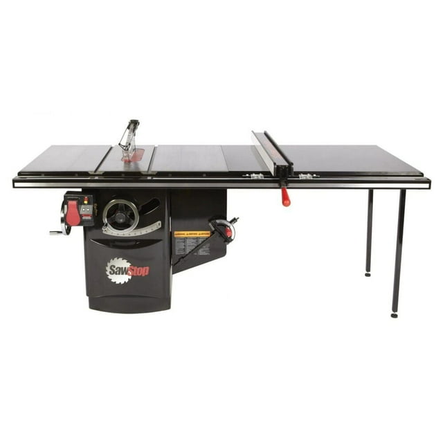 Sawstop 10 In. 5 Hp 52In Industrial Cabinet Saw 230V Single Phase