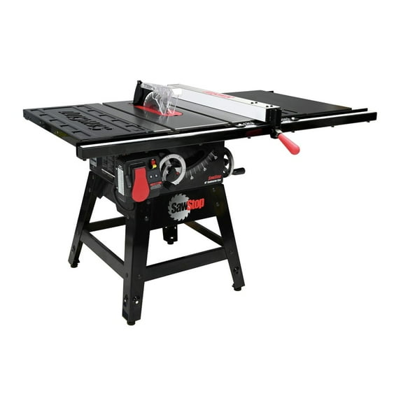 SawStop CNS175-PFA30 1.75 HP Contractor Saw with 30 in. Premium Fence Assembly