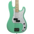 thumbnail image 1 of Sawtooth EP Series Electric Bass Guitar, Surf Green w/ White Pearloid Pickguard, 1 of 12