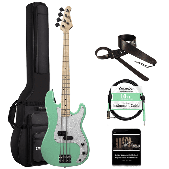 Sawtooth EP Series Electric Bass Guitar with Gig Bag & Accessories ...