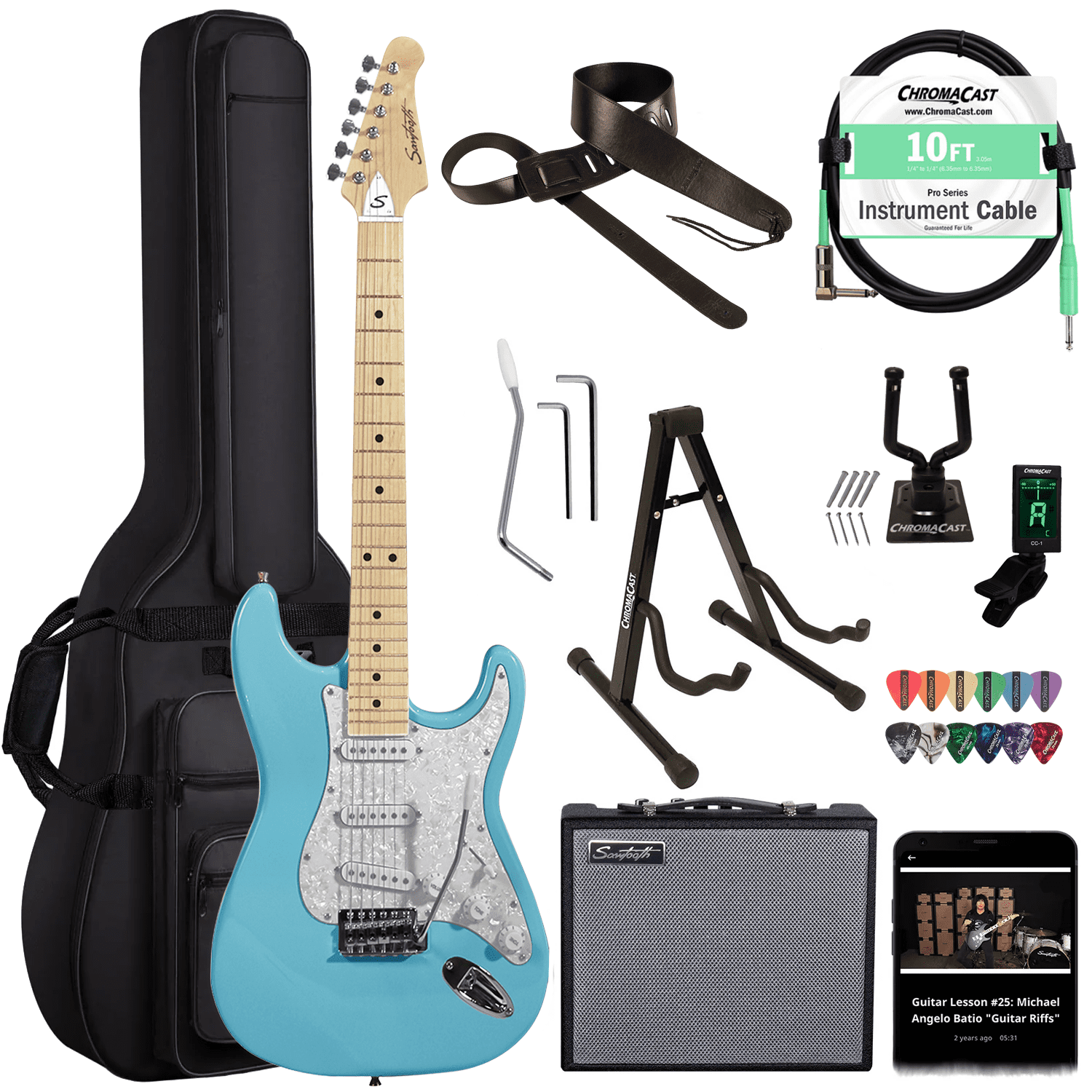 Squier Bullet Stratocaster HT Electric Guitar (Brown