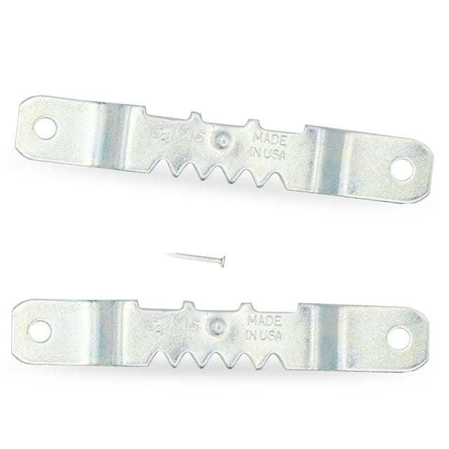 Sawtooth Hanger w/Nails For Easy Picture Hanging, 15/8"L (Lot/144