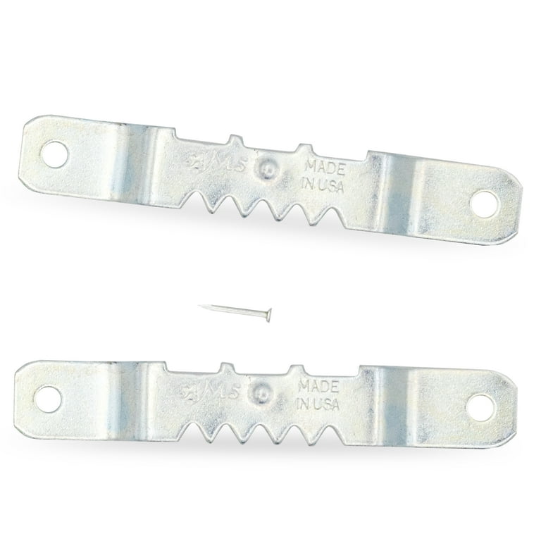 Sawtooth Picture Hanger with Nails, 1-5/8