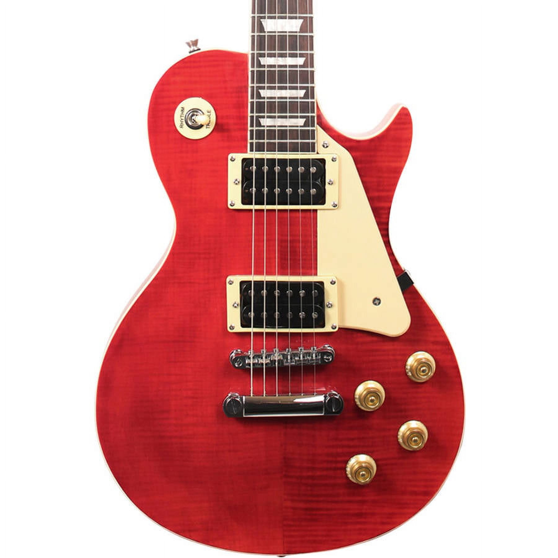 Sawtooth Heritage Series Flame Maple Top Electric Guitar Cherry Flame