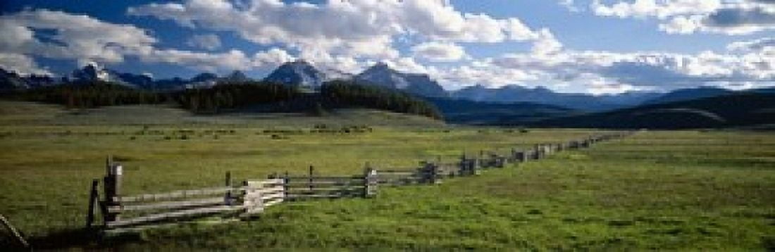 Sawtooth Mountains Idaho Canvas Art - Panoramic Images (37 x 12)