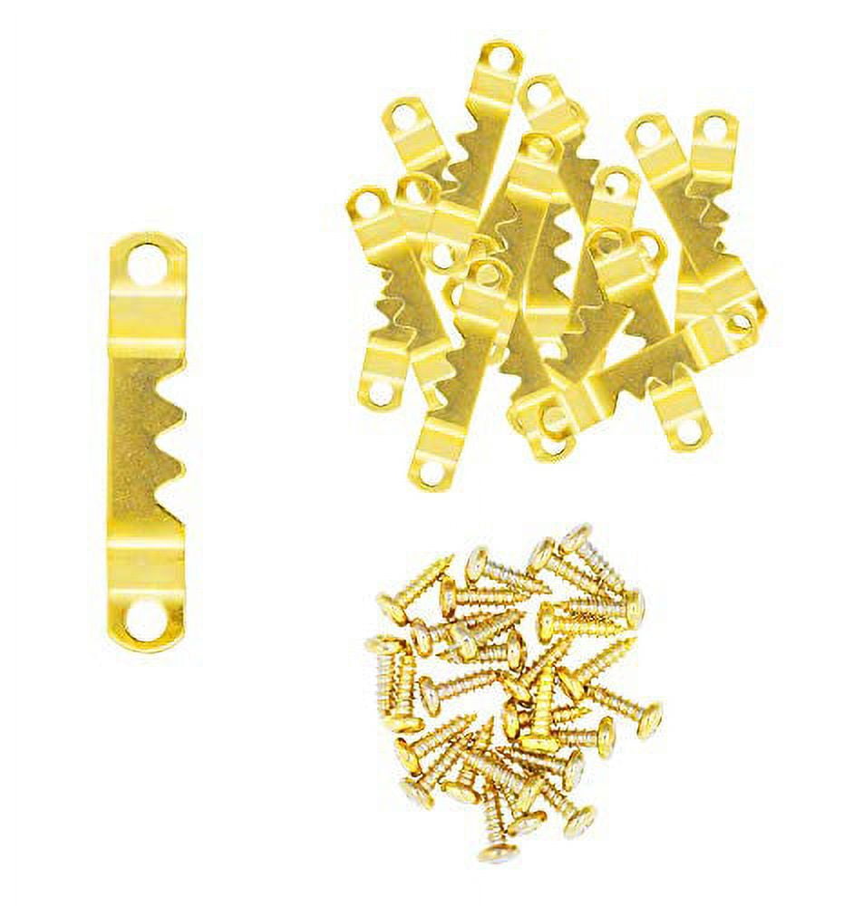 Sawtooth Picture Hangers Picture Frame Hangers Picture Hanging Hardware Kit with Screws for