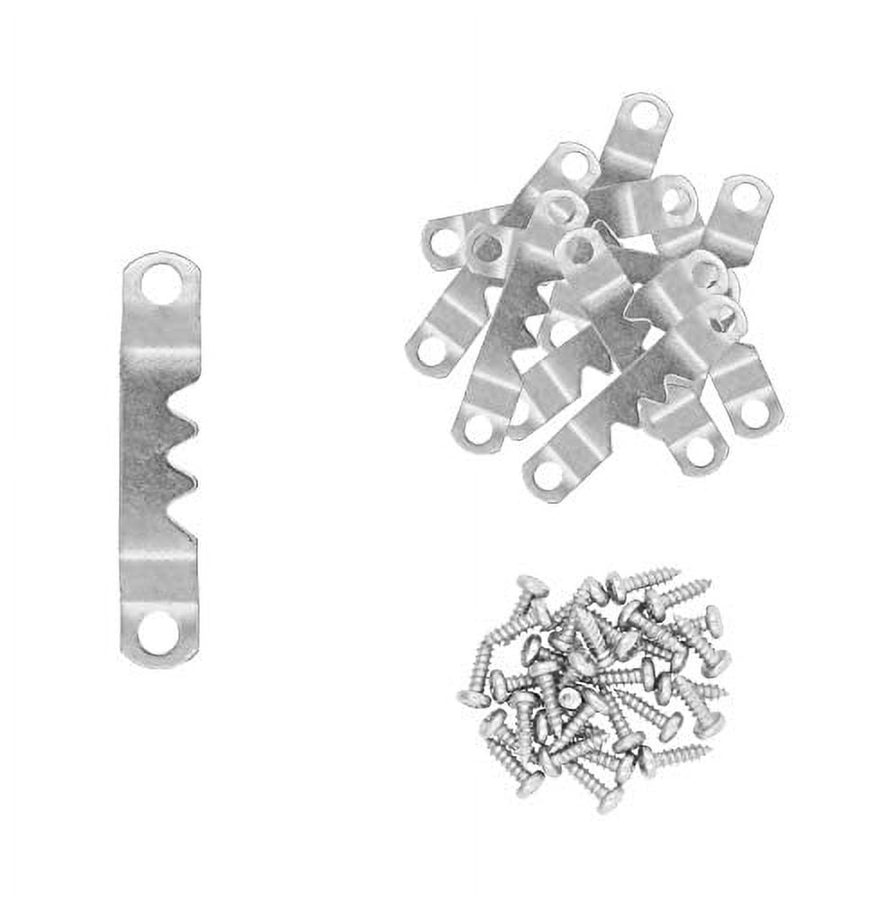 Sawtooth Picture Hangers Picture Frame Hangers Picture Hanging Hardware Kit with Screws for