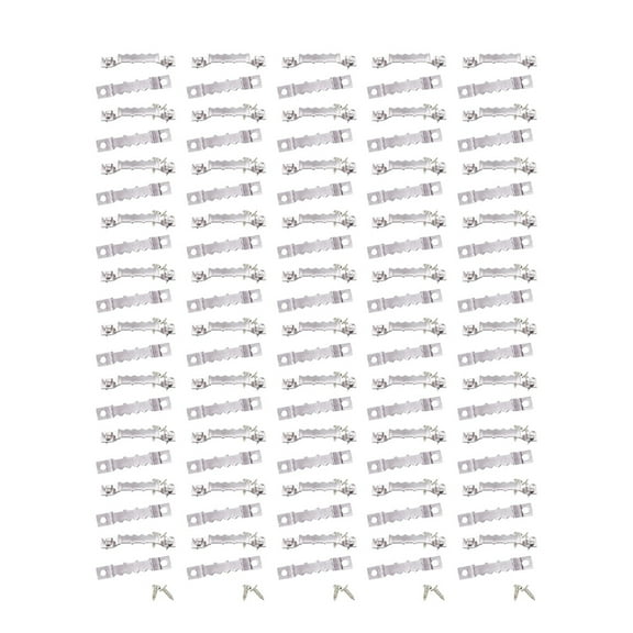 Sawtooth Picture Hangers Heavy Duty, 50 Pack Sawtooth Picture Frame Hardware Photo Picture Hangers Tool Parts