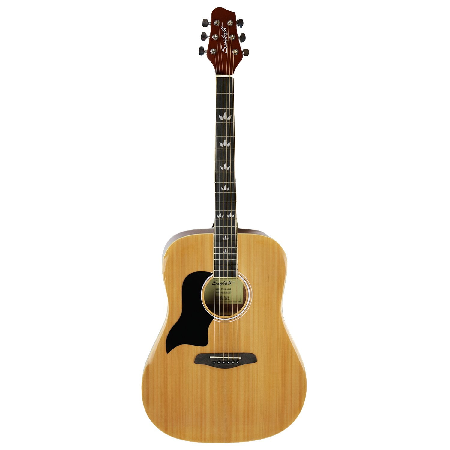 Sawtooth ST LH ADN WH 6 String Acoustic Dreadnought Left Handed