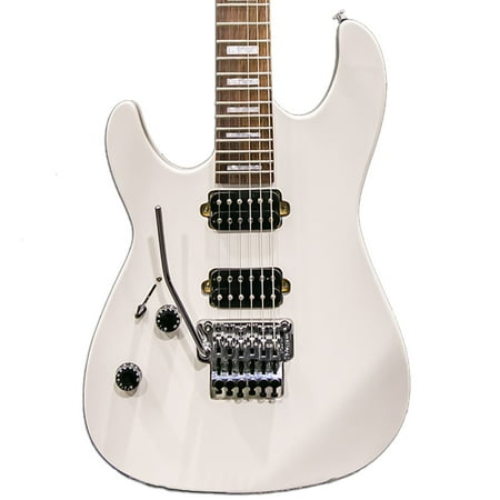 Sawtooth ST-M24 Left Handed Electric Guitar with Floyd Rose, Satin White