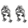 thumbnail image 1 of Sawvnm Great Gifts Alloy Earring Creative Tree Frogs Shape Earrings A Pair Personality Creative Wonderful Christmas Gift Gift for Adults, 1 of 1