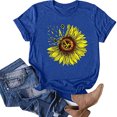 thumbnail image 1 of Sevevn Great Gifts for Less Women's Tops Casual Loose Fit Plus Size Exquisite Patterns Tee Shirts Tops on Clearance, 1 of 6
