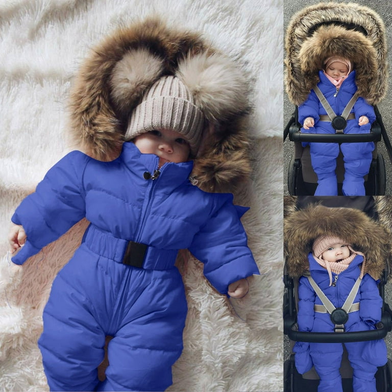 Sawvnm Toddler Snowsuits for 3-6 Months Infant Baby Boy Girl
