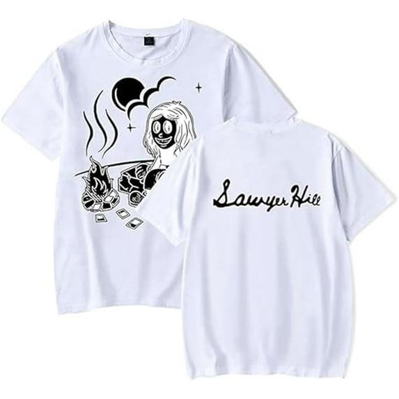 Sawyer Hill 2025 T - shirt Unisex Casual Streetwear Printed Summer Top