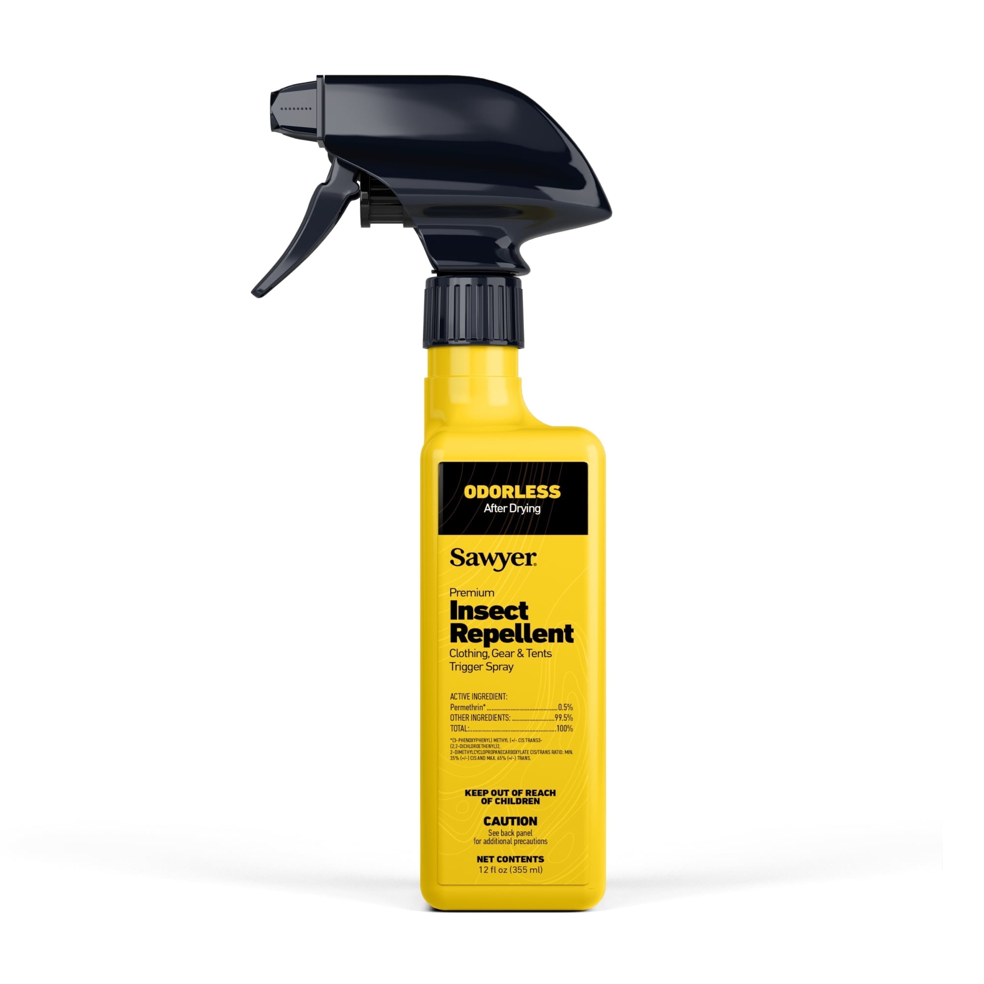 Sawyer Products SP649 Premium Permethrin Clothing Insect Repellent Trigger Spray, 12 oz