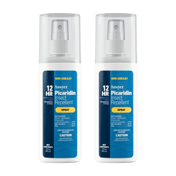 Sawyer Products SP5432 Picaridin Insect Repellent, 3-Ounce, Pump Spray, Twin Pack