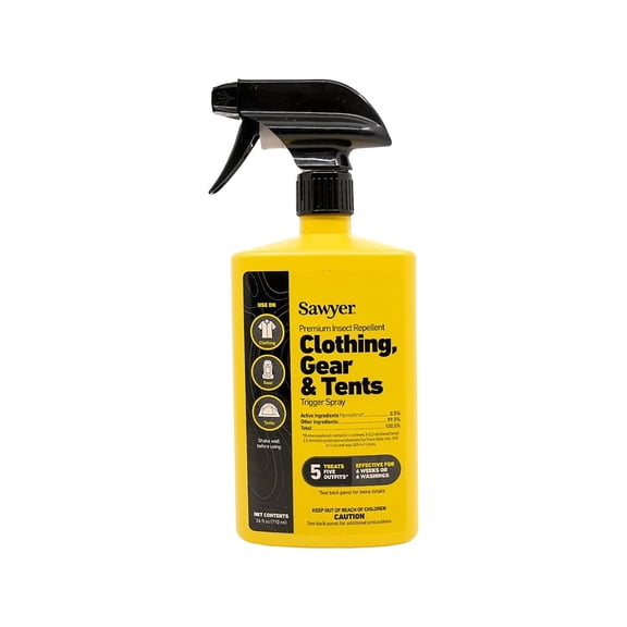 Sawyer Premium Clothing and Gear Insect Repellent Permethrin Spray 24 oz Spray