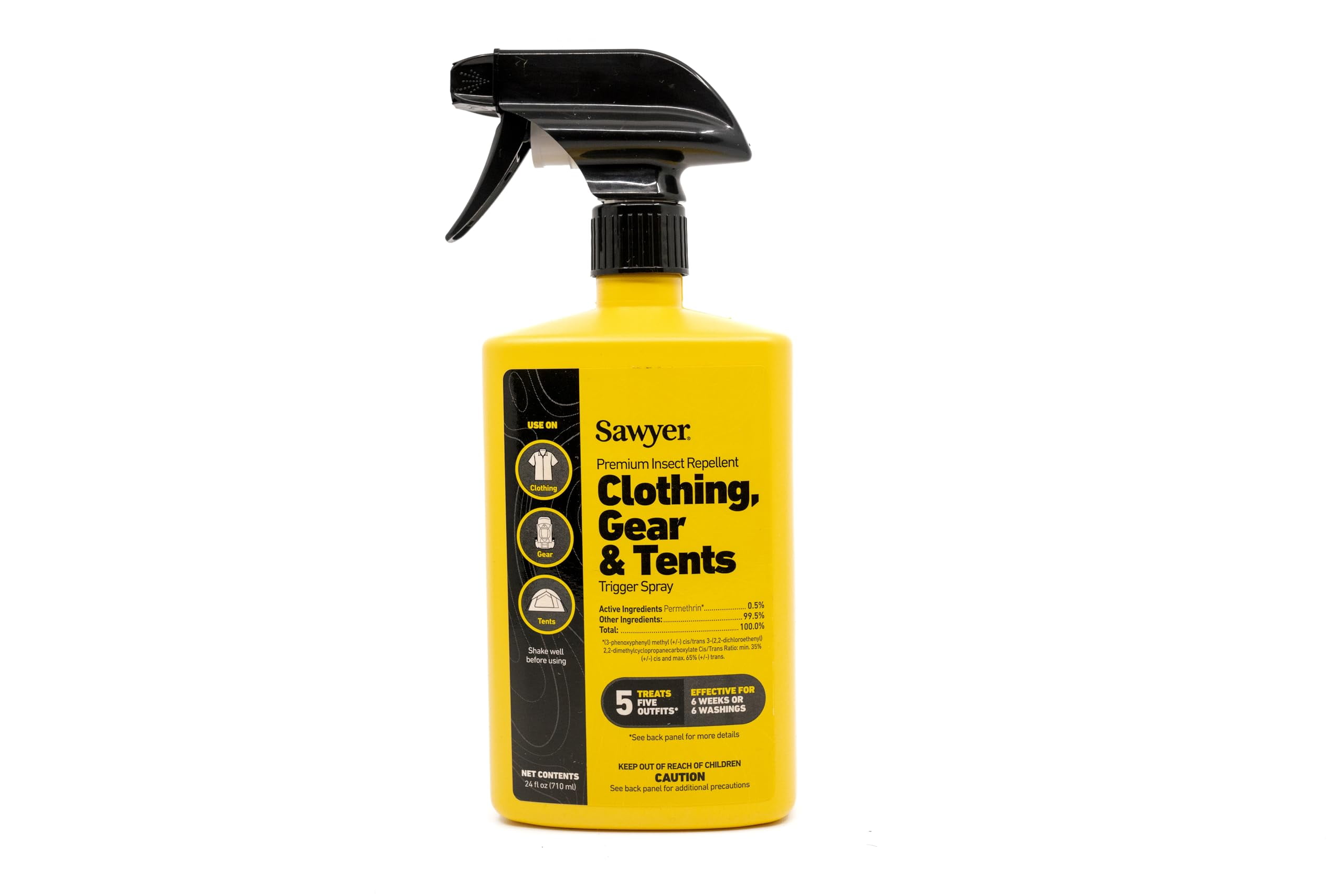Sawyer Products SP657 Premium Permethrin Insect Repellent for Clothing, Gear & Tents, Trigger