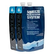 Sawyer Products Sp114 Squeezable Pouch For Sawyer Squeeze Filter And Mini Water Filtration Systems, 64Ounce, 2Pack