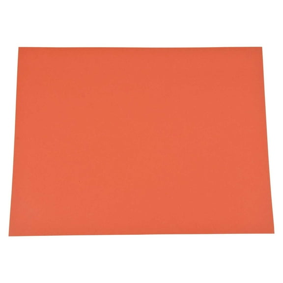 Sax Colored Art Paper, 12 x 18 Inches, Orange, 50 Sheets