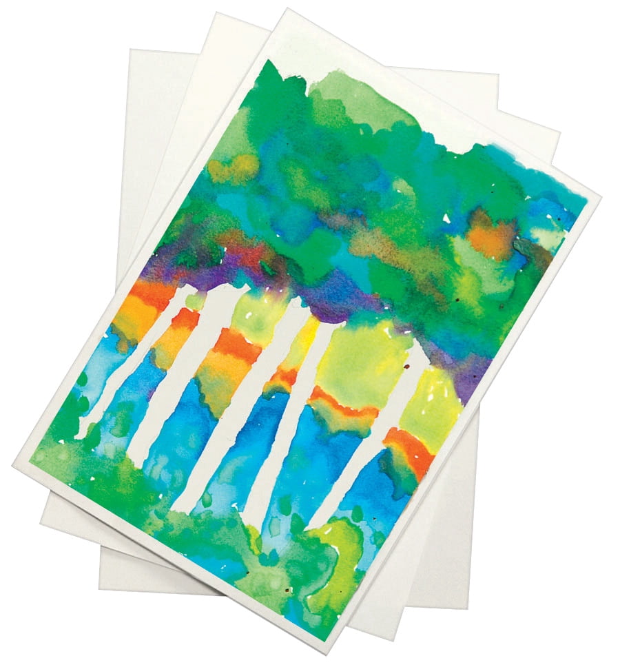 Sax 15 x 22 in. Halifax Cold Press Watercolor Paper - 90 Lbs. - White, Pack 100