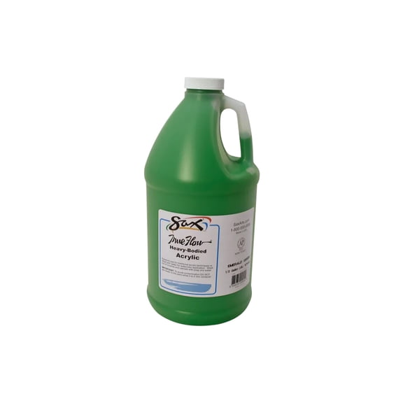 Sax Heavy Body Acrylic Paint, 1/2 Gallon, Emerald Green