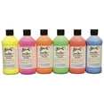 thumbnail image 1 of Sax Heavy Body Acrylic Paint, 1 Pint Bottles, Assorted Neon Colors, Set of 6, 1 of 5