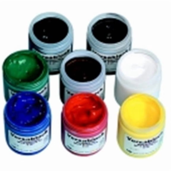Sax Non-Toxic Water Based Water Resistant Block Printing Ink Set - 8 Oz. - Set 8