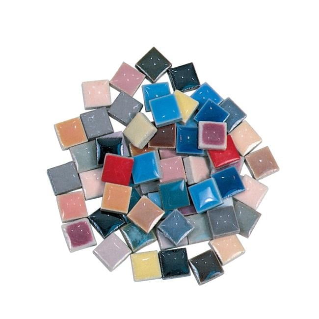 Sax Porcelain Special Bulk Mosaic Tile, 0.375 in., Assorted Color, 5 lbs Bag - Pack of 2650
