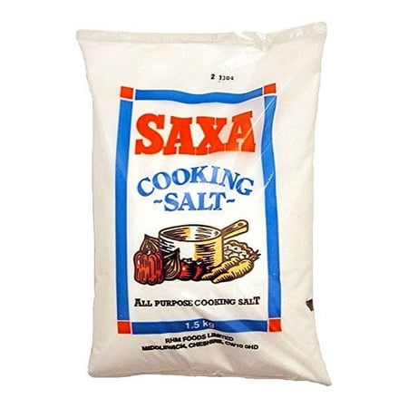 Saxa Cooking Salt (1.5Kg) - Pack of 2
