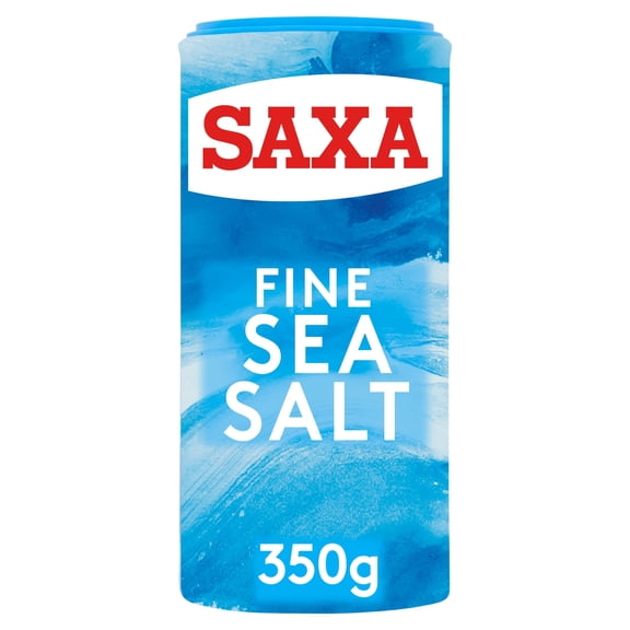 Saxa Fine Sea Salt 350G, Imported from Britain
