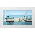 thumbnail image 1 of Saxe, Carol 32x18 White Modern Wood Framed Museum Art Print Titled - Hanging Out, 1 of 4
