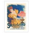 thumbnail image 1 of Saxoléine Lamp Oil - Pink Lampshade - France - Vintage French Advertising Poster by Jules Chéret c.1894 - Bamboo Fine Art 290gsm Paper (Unframed) 17x22in, 1 of 4