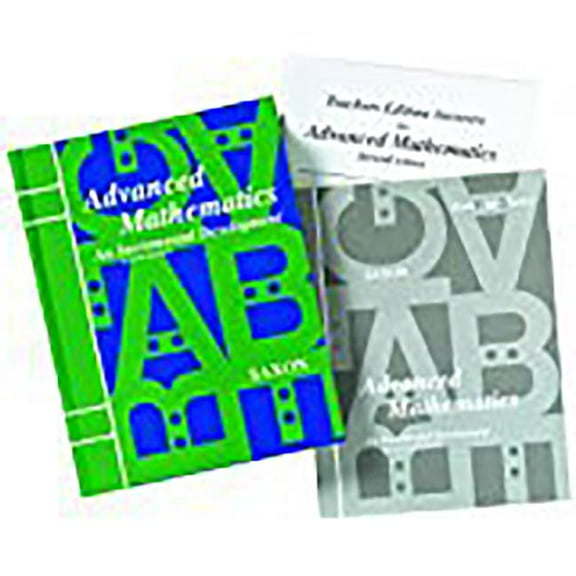 Saxon Advanced Math: Homeschool Kit W/Solutions Manual 2007: Second Edition (Other)