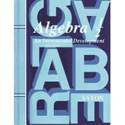 Saxon Algebra 1/2, 3rd Edition: Student Edition 2004 (Hardcover)
