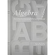 Saxon Algebra 1/2 Homeschool: Extra Tests Forms Grade 8: 3rd Edition (Paperback)