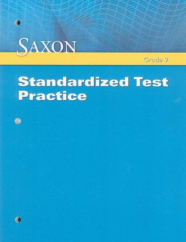 Pre-Owned Saxon Algebra 1 : Standardized Test Practice - Walmart.com