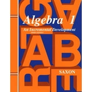Saxon Algebra: Saxon Algebra 1 Solutions Manual Third Edition (Paperback)