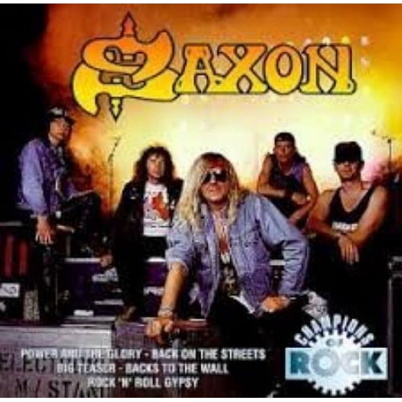 Saxon Champions of Rock (Audiobook)