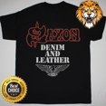 thumbnail image 1 of Saxon Denim and Leather Men T-shirt S-4XL, 1 of 2