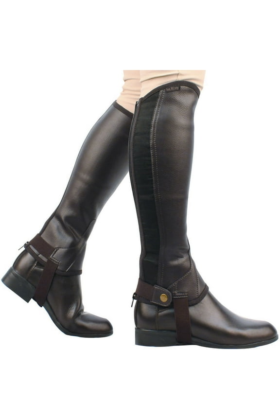 Easy Care Half Chaps pair Color: Brown Size: Large