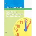 thumbnail image 1 of Pre-Owned Saxon Math 1 Guide to Differentiated Instruction Paperback, 1 of 1