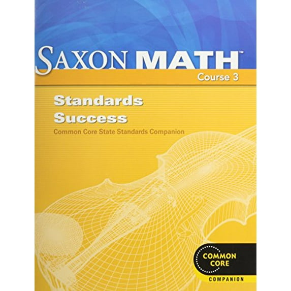 Pre-Owned Saxon Math Course 3: Standards Success Book Paperback