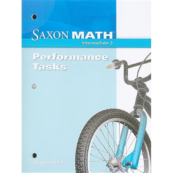 Saxon Math Intermediate 3: Performance Tasks (Paperback)